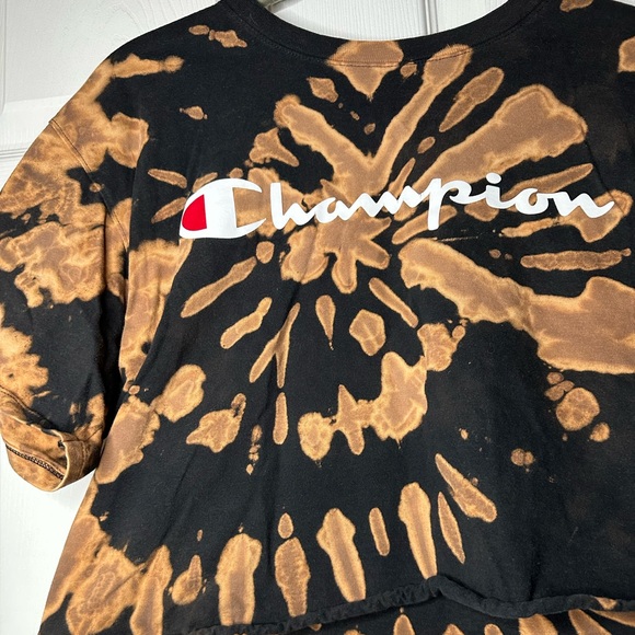 Tie-Dye Champion Cropped Top - Picture 4 of 10